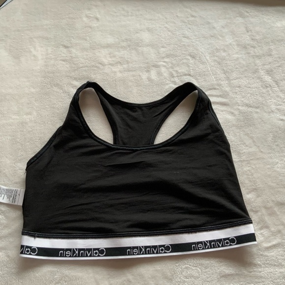 Calvin Klein Carousel Racerback Bralette - Picture 6 of 7